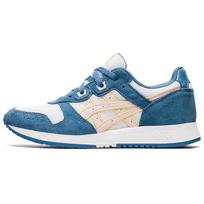 Asics Lyte Classic Džinsinio Audinio Sportiniai Patogūs Žemi Laisvalaikio Batai Moteriški Kedai Mėlyni Balti 1202A112-101 36 white