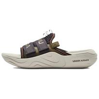 Under Armour Alpha Komfortiškos EVA Gumos Padų Šlepetės Unisex Šlepetės Chaki 3025051-100 48.5