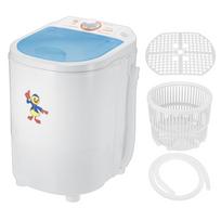 300W Mini Nešiojama Drabužių Skalbimo Mašina Talpa Maža Skalbimo Mašina Mažas Triukšmas Automatinė Vieno Būgno Skalbimo Mašina Namams/Bendrabučiui 4.5Kg balta