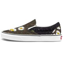 Vans Slip-On Serijos Variantinis Margaspalvis Gėlių Raštas Laisvalaikio Žemi Batai Ritinėjimui Unisex Sportbačiai Juodi Daugiaspalviai VN0A33TB9FV 36.5 black