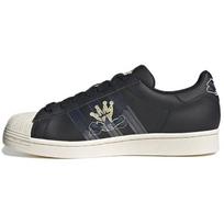 Adidas Originals Superstar Classic Street Graffiti Low-Top Skate Shoes Unisex Sneakers Black GW4444 36⅔