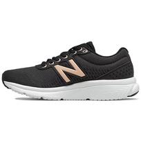 New Balance Nb 411 Patogus audinys Sintetinė oda Žemi bėgimo bateliai Moteriškas sportbačio Black W411LB2 36