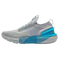 Under Armour HOVR Phantom 3 Storm Kvėpuojantis universalus audinys Žemi kasdieniai bėgimo bateliai Unisex sportbačiai Mėlynai pilki 3025522-103 35.5