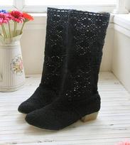 34-43 Moteriški tuščiaviduriai batai Kvėpuojantys batai Vasariniai moteriški iki kelių Botas Tinklelio mezgimo linija Plokščiapadžiai Įsispiriami Vienspalviai Kulno avalynė 34