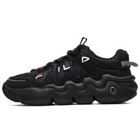 FILA Panini Madingi Laisvalaikio Universalūs Žemi Retro Krepšinio Batai Vyriškas Kedas Juodas F12M141223FBK 40
