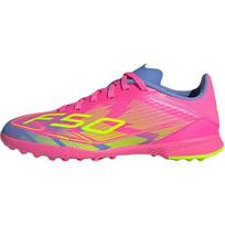 Adidas F50 League Patogūs Universalūs Neslystantys Patvarūs Žemi Vaikų Futbolo Batai Vaikų Futbolo Batai Rožiniai Mėlyni IE3755 35½