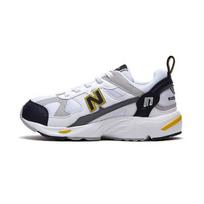 New Balance Nb 878 žemi vaikiški bėgimo bateliai Vaikiški bėgimo bateliai Balti pilki PV878AC 28.5