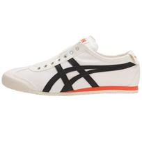 Onitsuka Tiger Mexico 66 Sportiniai Apvalus pirštas Suvarstomi Neslystantys Dėvėjimui atsparūs Žemi Laisvalaikio batai Unisex sportbačiai Balti Juodi Oranžiniai D3K0N-0090 43.5