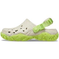 Crocs Eva Medžiaginiai klumpės Kvėpuojantys sportiniai sandalai Vyriški sandalai Balti Žali 208391-2BZ 36-37