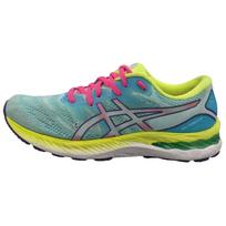 Asics Gel-Nimbus 23 Patogūs universalūs žemi bėgimo bateliai Moteriškas sportbačio modelis Žalias Rožinis 1012B238-300 37