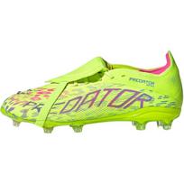 Adidas Predator Elite Ft FG Žemi Vaikų Futbolo Batai Vyriški Futbolo Batai Ryškiai Citrininiai Geltoni Ryškiai Rožiniai Mėlyni Fusion-Blue IH5078 38⅔