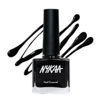 Nykaa Pop Nail Enamel - Black Licorice, No. 84 (9ml)