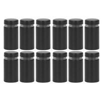 12 vnt. Atraminis varžtas Nerūdijančio plieno 16x30mm Sieninis tvirtinimo elementas Reklamos tvirtinimo detalių rinkinys