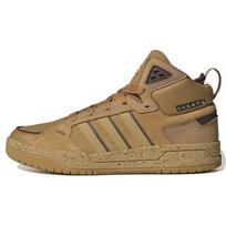 Adidas Neo 100Db Patogūs Madingi Universalūs Vidutinio Aukščio Skate Batai Unisex Sportbačiai Rudo Pilko HP6897 38