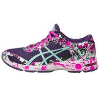 Asics Gel-Noosa Tri 11 Patogūs kvėpuojantys žemi bėgimo bateliai Moteriški sportbačiai Violetiniai daugiaspalviai T676N-3378 36