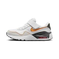 Nike Air Max Systm Žemi Vaikams Laisvalaikio Batai Vaikų Sportbačiai Balti Pilki DQ0285-109 35