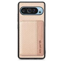 Google Pixel 10 Pro XL dėklas Atverčiamas piniginė Kortelių laikiklis Magnetinis odinis dangtelis Google Pixel 10Pro Apsauga Galinė dalis Funda Google Pixel 10 juoda