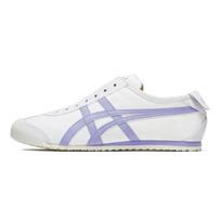 Onitsuka Tiger Mexico 66 Drobė Madingi Patogūs Smūgius Sugeriantys Patvarūs Žemi Atsitiktiniai Batai Unisex Sportbačiai Balti Violetiniai 1183B772-101 44