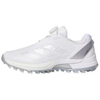 Adidas Adizero Zg Mados, be dyglių, patogūs žemi moteriški golfo bateliai Golfo bateliai Balti Sidabriniai JS1764 36⅔