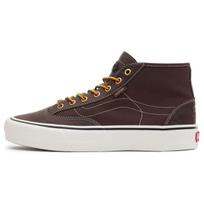 Vans Destruct Mid VR3 Laisvalaikio aukštakulniai riedlenčių batai Unisex sportbačiai Rudi Balti VN0007QNBRO 36