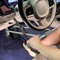 Rankiniai valdikliai neįgaliems vairuotojams Transporto priemonės rankenos pagalba Ergonomiški automobilio rankiniai valdikliai pacientams, sužeistiesiems, senjorams CHINA