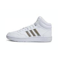 Adidas Neo Hoops Mid 3.0 Comfortable Sports Slip-Resistant Shock-Absorbing Durable Mid-Top Kids Skate Shoes Kids Sneakers White HP2662 31