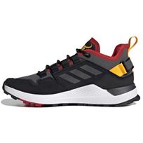 Adidas Terrex Hikster Sintetinės odos Suede Lauko Funkcionalios Kvėpuojančios Žemi Batai Gyvenimo Būdo Batai Vyriški Kedai Juodi Pilki GZ8932 40⅔