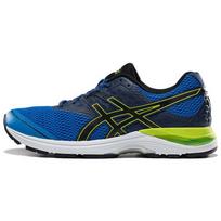 Asics Gel-Pulse 9 Audinio Sportiniai Patogūs Žemi Bėgimo Batai Vyriškas Kedas Mėlynas Juodas T7D3N-4390 42.5