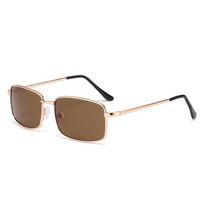 2023 Men's Polarized Color-Changing Night Vision Sunglasses with Black Metal Frame