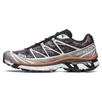 Salomon XT-6 Comfortable Shock Absorbing Non-Slip Durable Low-Top Outdoor Functional Shoes Unisex Shoes Purple Gray 471865 37⅓