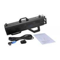 Nešiojama 1500W RGB LED Jet FX Dūmų Pistoletas Galingas Išėjimas Oro Stulpelis DJ Šviesos Patranka Rūko Purškimo Mašina Scenai Vestuvėms 110v juoda
