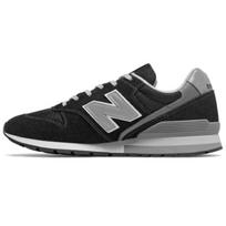 New Balance Nb 996 Patogūs universalūs odiniai žemi kasdieniai bėgimo batai Unisex sportbačiai Pilki juodi CM996BP 38.5