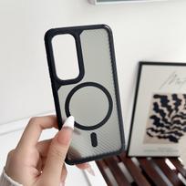 Suitable for Samsung S25ultra Mobile Phone Case Magnetic Skin Absorbing S24s23s22ultra Protective Case Anti Slip Matte Men Samsung S25