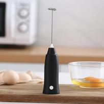 Stainless Steel Electric Hand Mixer for Baking, Portable Mini Whisk for Milk Tea/Coffee, Handheld Blender with Anti-Slip Grip juoda