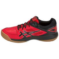 Asics Gel-Court Hunter žemi bėgimo bateliai vyriški sportbačiai raudoni juodi 1071A020-612 45