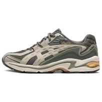 Asics Gel-Preleus Audinys Sintetinė Oda Sporto Mada Retro Žemi Sportbačiai Laisvalaikio Batai Unisex Sportbačiai Žalia Pilka 1201A838-300 40