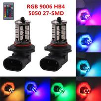 RGB LED Rūko žibintai su nuotolinio valdymo pulto rinkiniu black