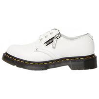 Dr. Martens Dviejų užtrauktukų odiniai laisvalaikio batai Moteriški laisvalaikio batai Balti 27633100 36