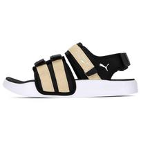 PUMA Leadcat Miesto Basutės EVA Sportinės Basutės Unisex Basutės Juodos Rudos 389079-04 35.5
