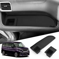 for Suzuki SOLIO/SOLIO BANDIT 2015-2020 Water Cup Holder Anti-Slip Pad Mat Dashboard Panel Storage Box Car Accessories Black