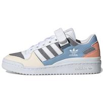 Adidas Originals Forum Low Atsitiktiniai žemi kedai riedlenčių bateliai Moteriški sportbačiai Balti Mėlyni Pilki GZ4405 39⅓