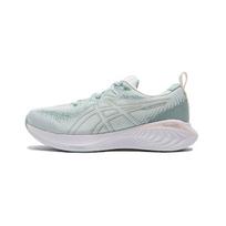 Asics Gel-Cumulus 25 Megztas žemas bėgimo batelis Moteriškas sportbačio modelis Šviesiai pilkas Žalias 1012B441-301 41.5