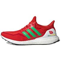 Adidas Ult Komfortiški Universalūs Audinio Odos Neslystantys Lengvi Vidutinio Aukščio Laisvalaikio Bėgimo Batai Unisex Sportbačiai Raudoni Balti FW5231 36⅔