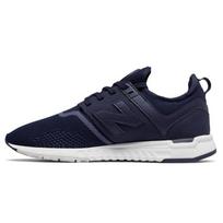 New Balance Nb 247 Retro Tinklelio Audinio Sintetinės Odos Žemi Kasdieniai Bėgimo Batai Moteriški Kedai Laivyno WRL247EA 35