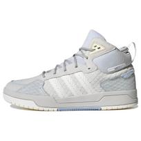 Adidas Neo 100Db Mid Fabric Synthetic Leather High Top Sneakers Unisex Sneakers Blue Gray White GZ2581 37⅓
