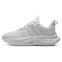 Adidas Alphabounce+ Patogūs Smūgius Sugeriantys Patvarūs Kvėpuojantys Vidutinio Aukščio Bėgimo Bateliai Vyrams Bėgimo Bateliai Balti IE9766 42⅔ white