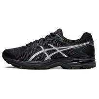 Asics Gel-Flux 4 Patogus audinys Sintetinė oda Kvėpuojantis Patvarus Žemi Bėgimo bateliai Vyriški Bėgimo bateliai Juodi 1011A614-024 39