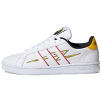 Adidas Pokemon X Neo Grand Court Madingi Paprasti Neslystantys Patvarūs Žemi Sportbačiai Unisex Sportbačiai Balti Geltoni FV6001 40⅔