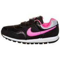 Nike MD Runner 2 Neslystantys Patvarūs Lengvi Žemi Bėgimo Batai Vaikams Sportbačiai Juodi Rožiniai 652967-061 28