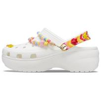 Crocs Classic Storas Padukas Sportiniai Basutės Moteriškos Basutės Baltos 206984-94S 33-34